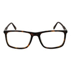 Fila brown plastic glasses frames with rounded lenses and sleek design, showcasing stylish eyewear for everyday wear.