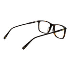 Fila brown plastic glasses frames with rounded design, showcasing their stylish and lightweight eyewear style.