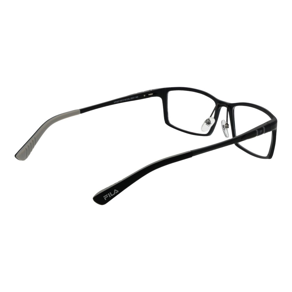 Fila Black Aluminum Glasses Frames