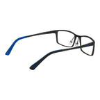 Fila gray aluminum glasses frames with sleek design and clear lenses, showcasing modern eyewear style and lightweight construction.