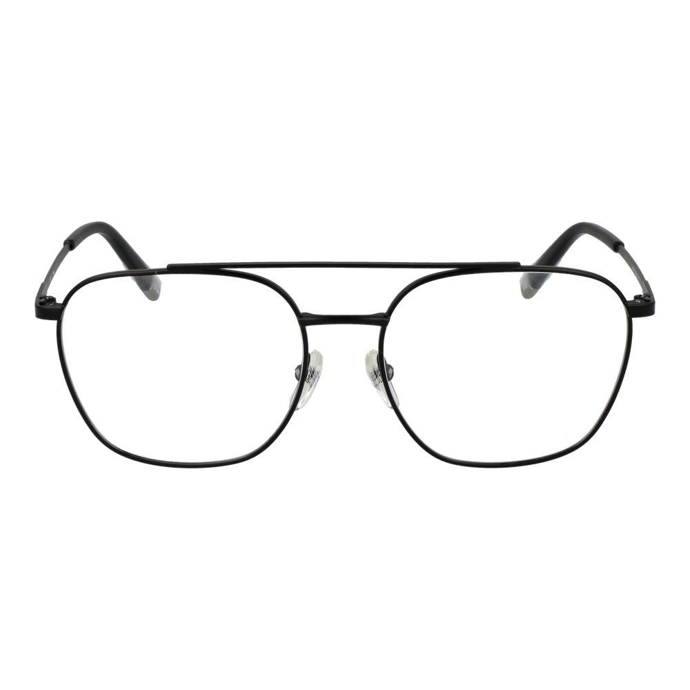 Fila Black Stainless Steel Glasses Frames