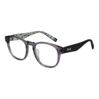 Fila Gray Plastic Glasses Frames