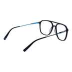 Fila blue metal and plastic glasses frames, stylish eyewear with a modern design and clear lenses.