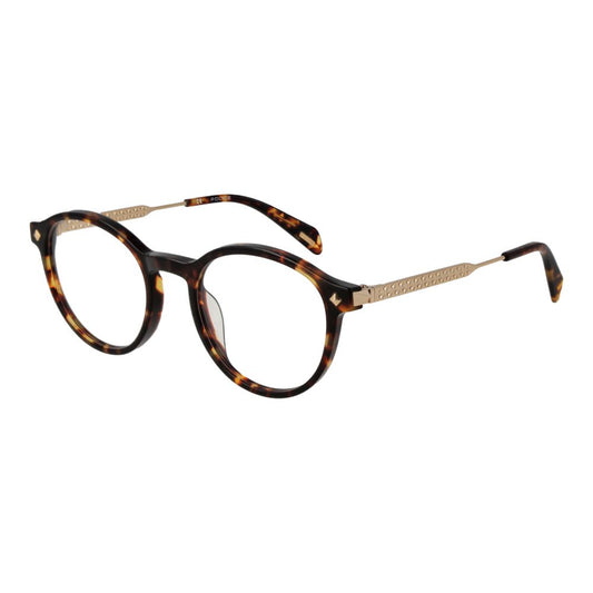 Police Brown Metal Glasses Frames