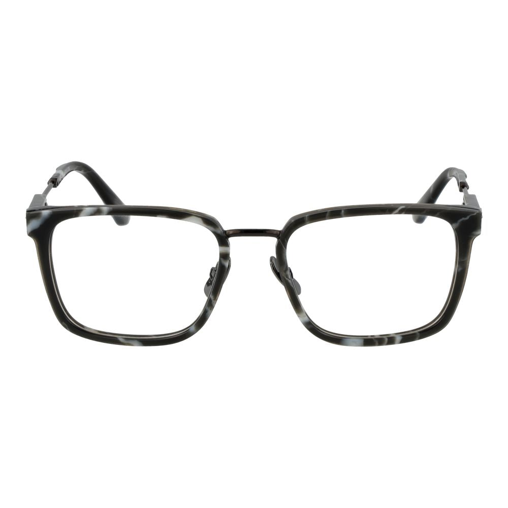 Police Gray Metal Glasses Frames