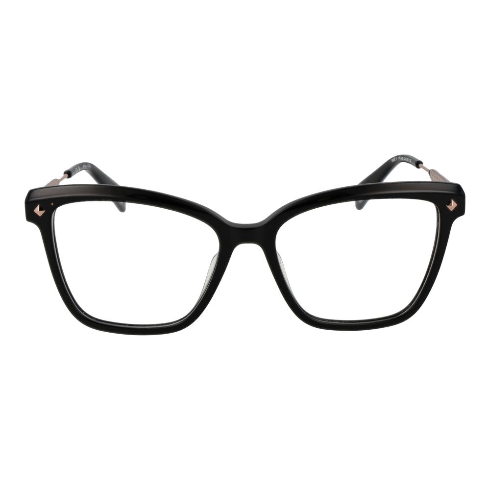Police Black Metal Glasses Frames