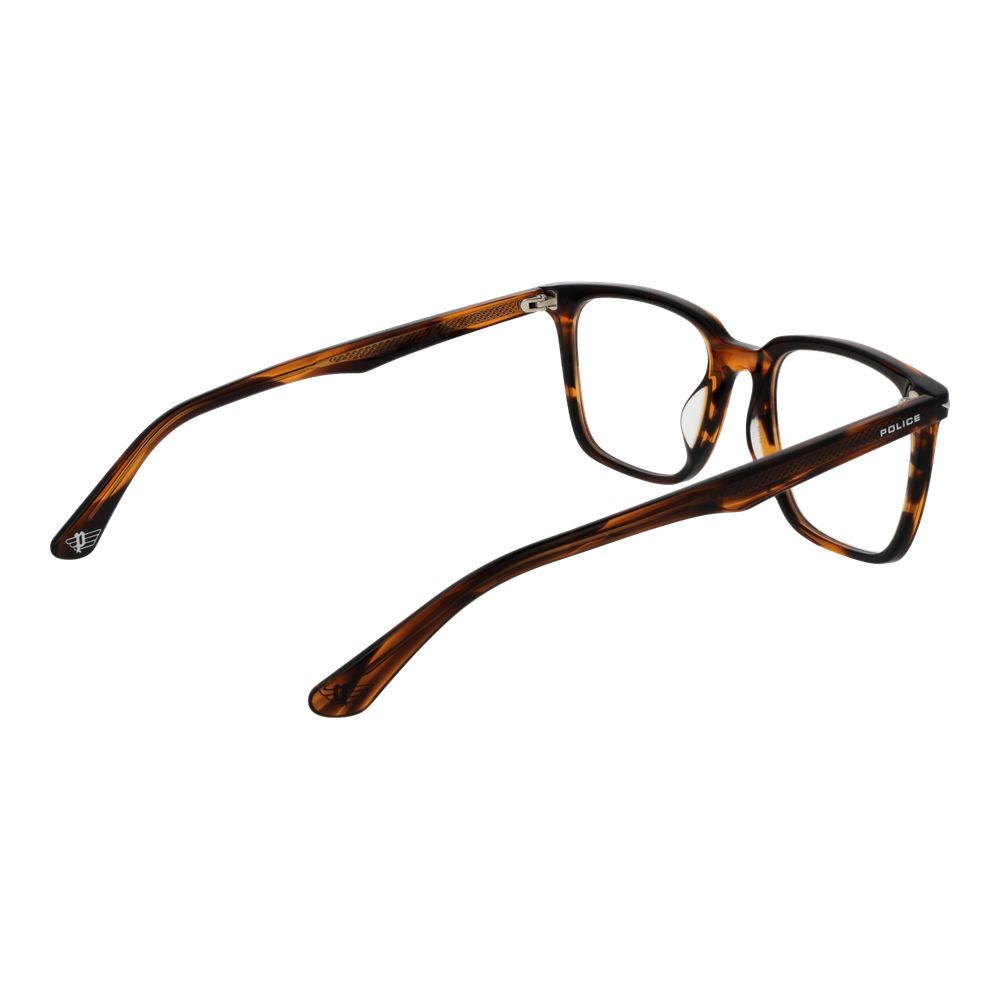 Police Brown Cellulose Acetate Glasses (Frames) - Eljoys Fashion 