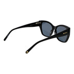 Barbour black acetate sunglasses with rounded frames and dark lenses, stylish eyewear for casual or outdoor wear.