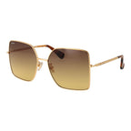 Max Mara Gold Metal Sunglasses - Eljoys Fashion 
