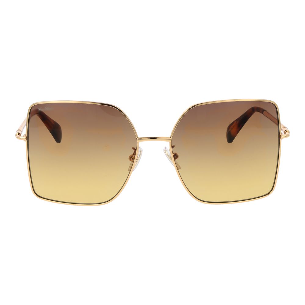 Max Mara Gold Metal Sunglasses Max Mara