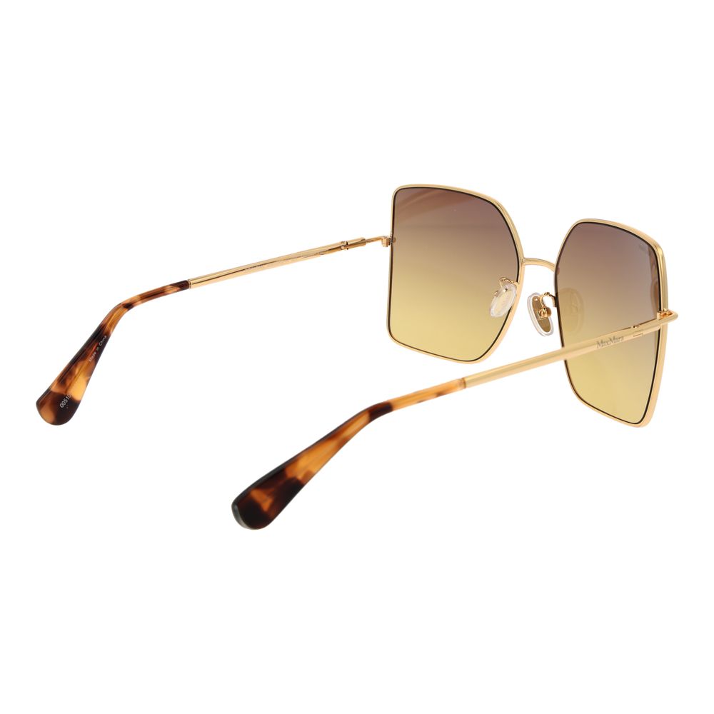 Max Mara Gold Metal Sunglasses Max Mara