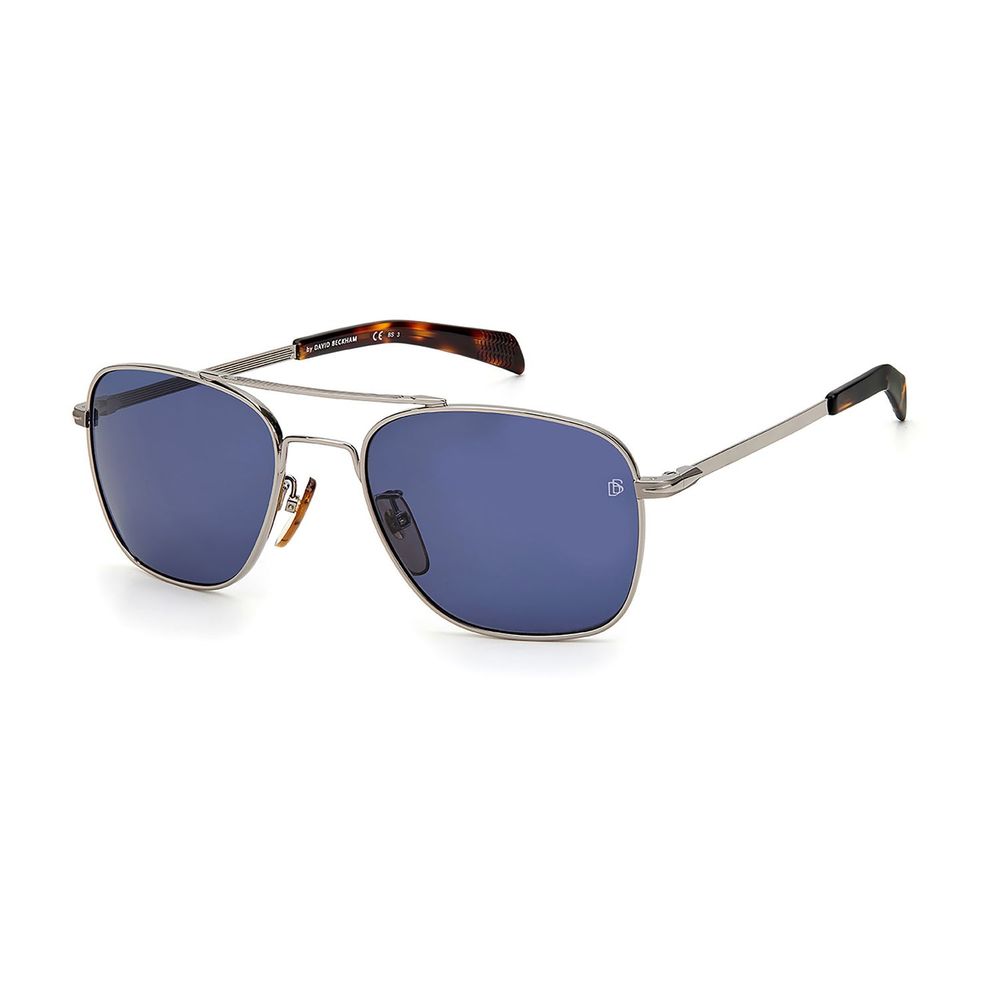 David Beckham Gray Metal Sunglasses David Beckham