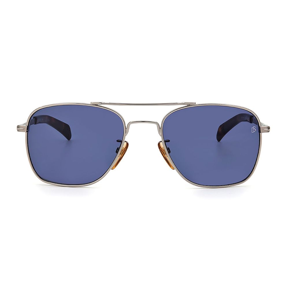 David Beckham Gray Metal Sunglasses David Beckham