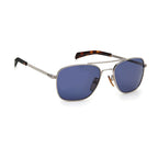David Beckham Gray Metal Sunglasses