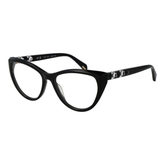 Police Black Plastic Glasses Frames
