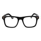 Police Black Cellulose Acetate Glasses Frames