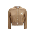 Marant Etoile Beige Cotton Cardigan Marant Etoile