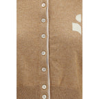 Marant Etoile Beige Cotton Cardigan Marant Etoile