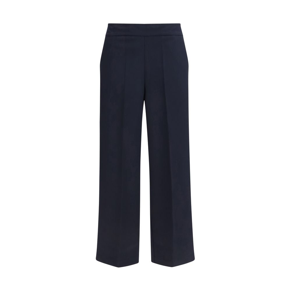 Avenue Montaigne Blue Polyester Casual Pants Avenue Montaigne