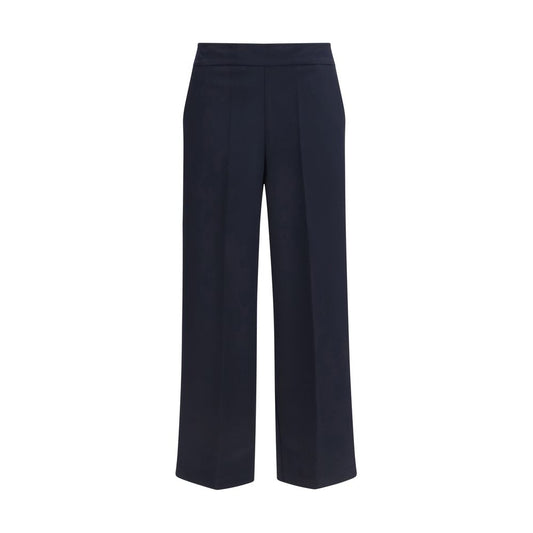 Avenue Montaigne Blue Polyester Casual Pants Avenue Montaigne