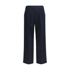 Avenue Montaigne Blue Polyester Casual Pants Avenue Montaigne