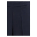 Avenue Montaigne Blue Polyester Casual Pants Avenue Montaigne