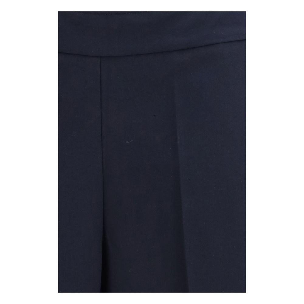 Avenue Montaigne Blue Polyester Casual Pants Avenue Montaigne