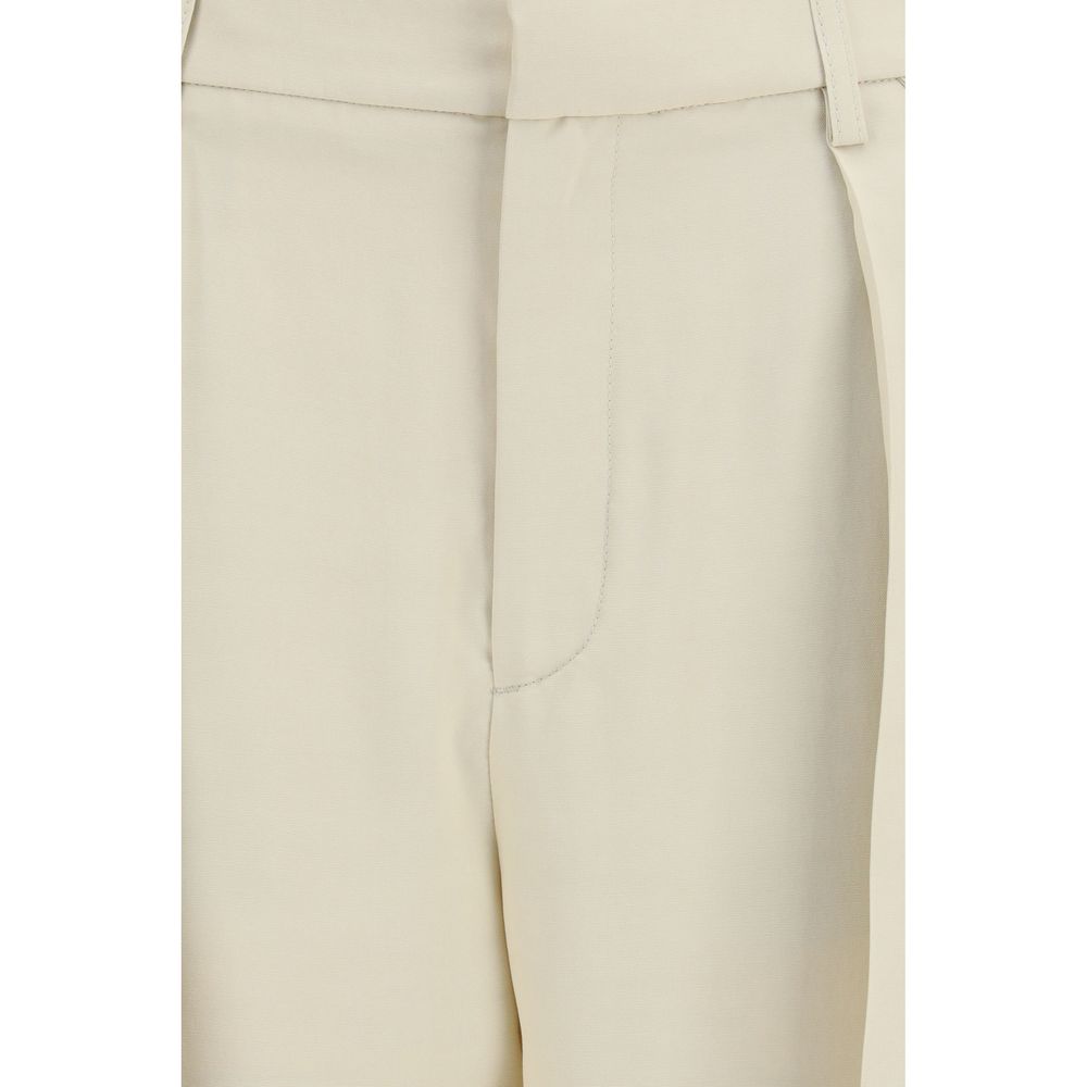 Jacob Cohen Beige Viscose Casual Pants Jacob Cohen