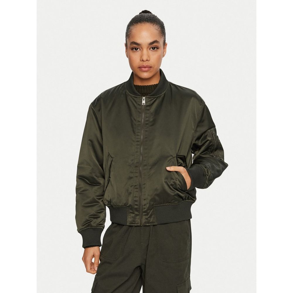 Champion Army Polyester Bomber - Eljoys Fashion 