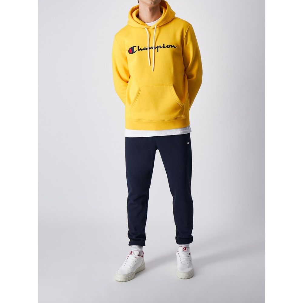 Champion Yellow Cotton Sweatshirt Champion