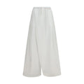 Marni White Cotton Casual Pants Marni