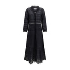 Isabel Marant Étoile Black Cotton Casual Dress