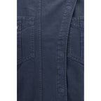 Marant Etoile Blue Cotton Casual Dress
