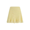 Self-Portrait Bicolor Viscose Mini Skirt Self-Portrait