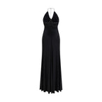 Self-Portrait Black Viscose Cocktail Dress