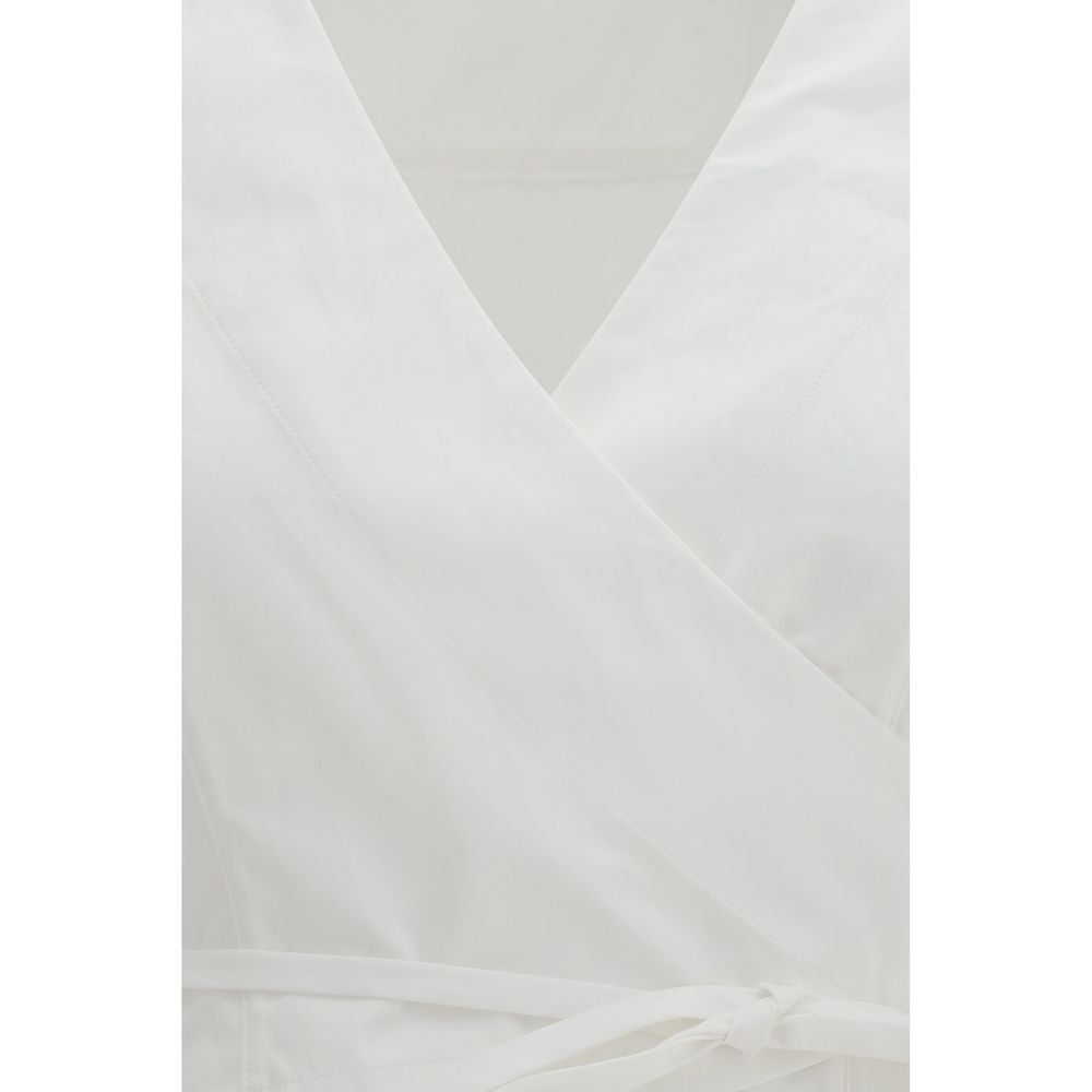 Jacquemus White Cotton Shirt Jacquemus