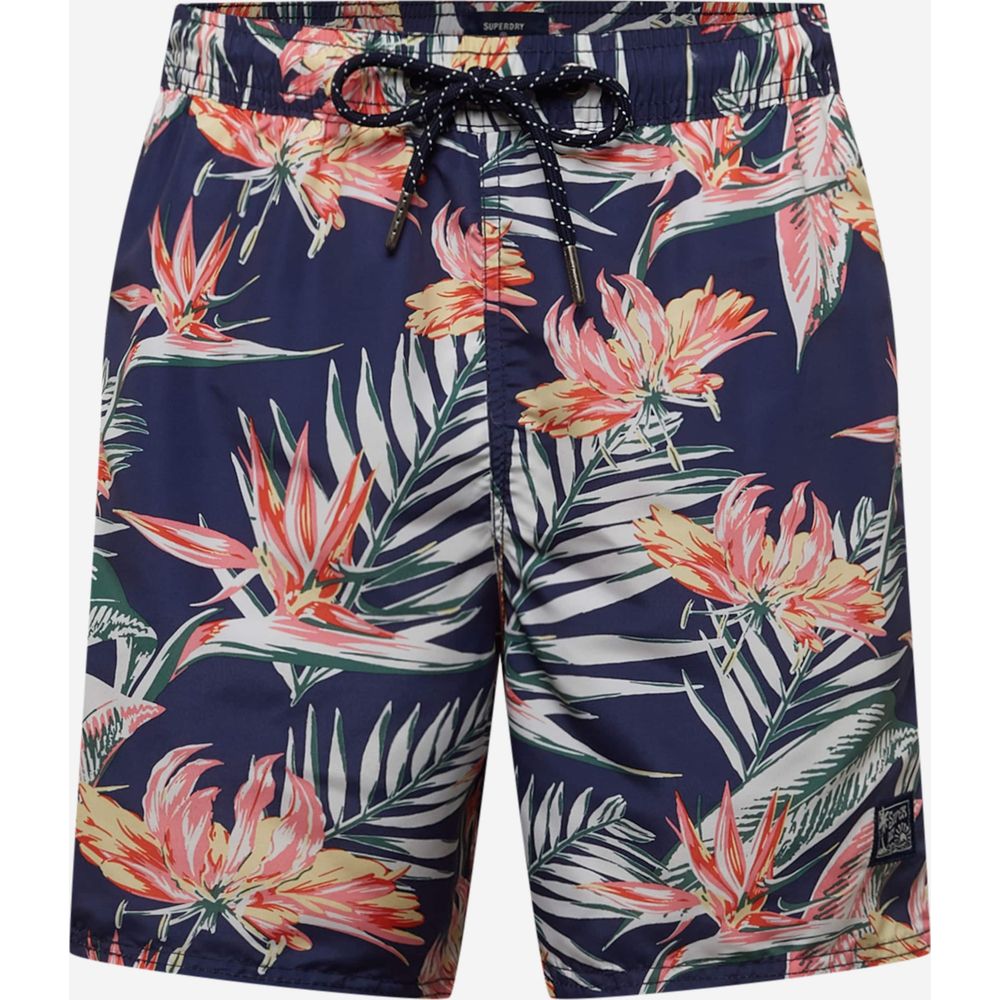 Superdry Blue Polyester Swim Shorts Superdry