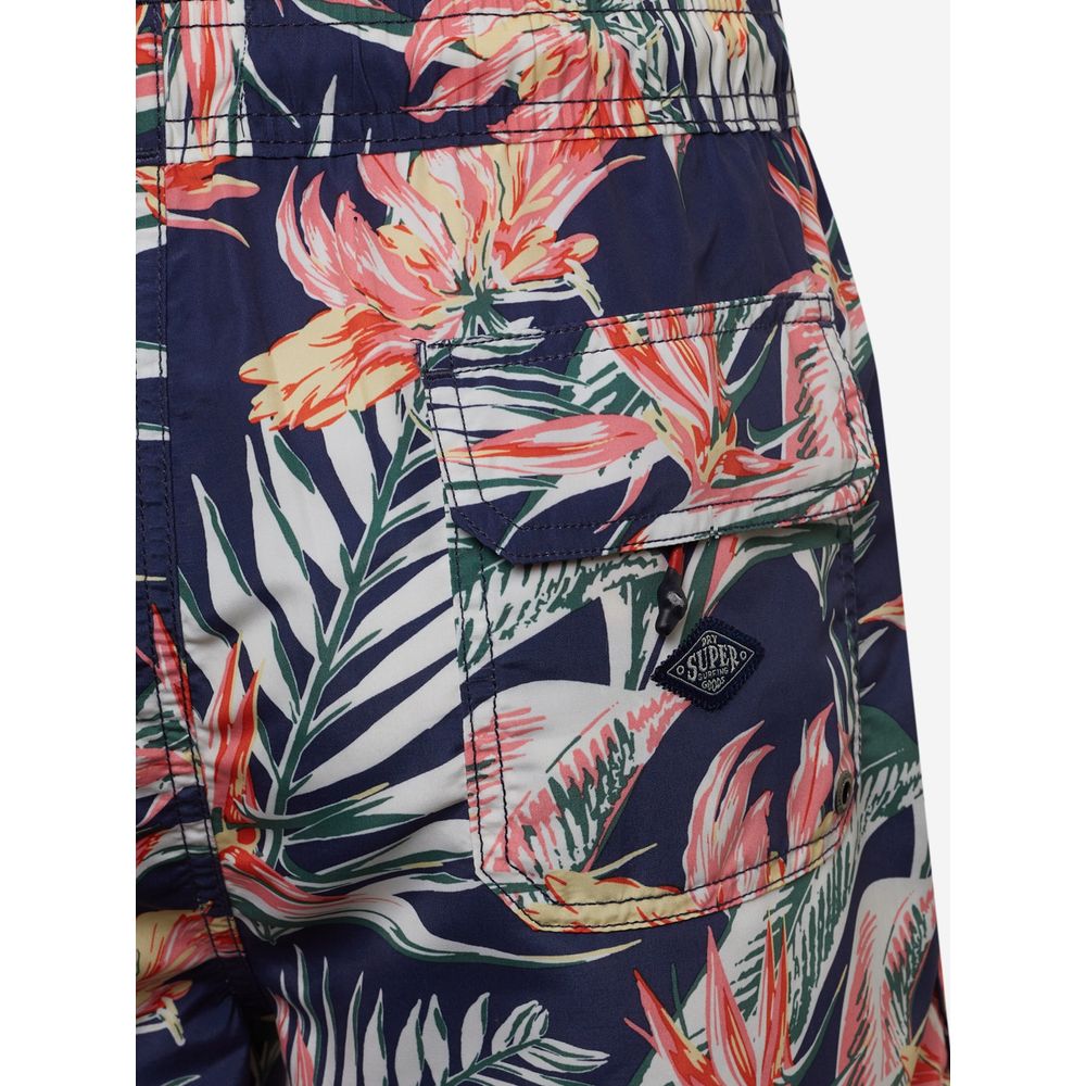Superdry Blue Polyester Swim Shorts Superdry