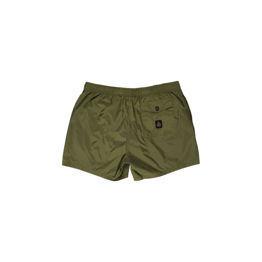 Refrigiwear Green Polyester Swim Shorts Refrigiwear