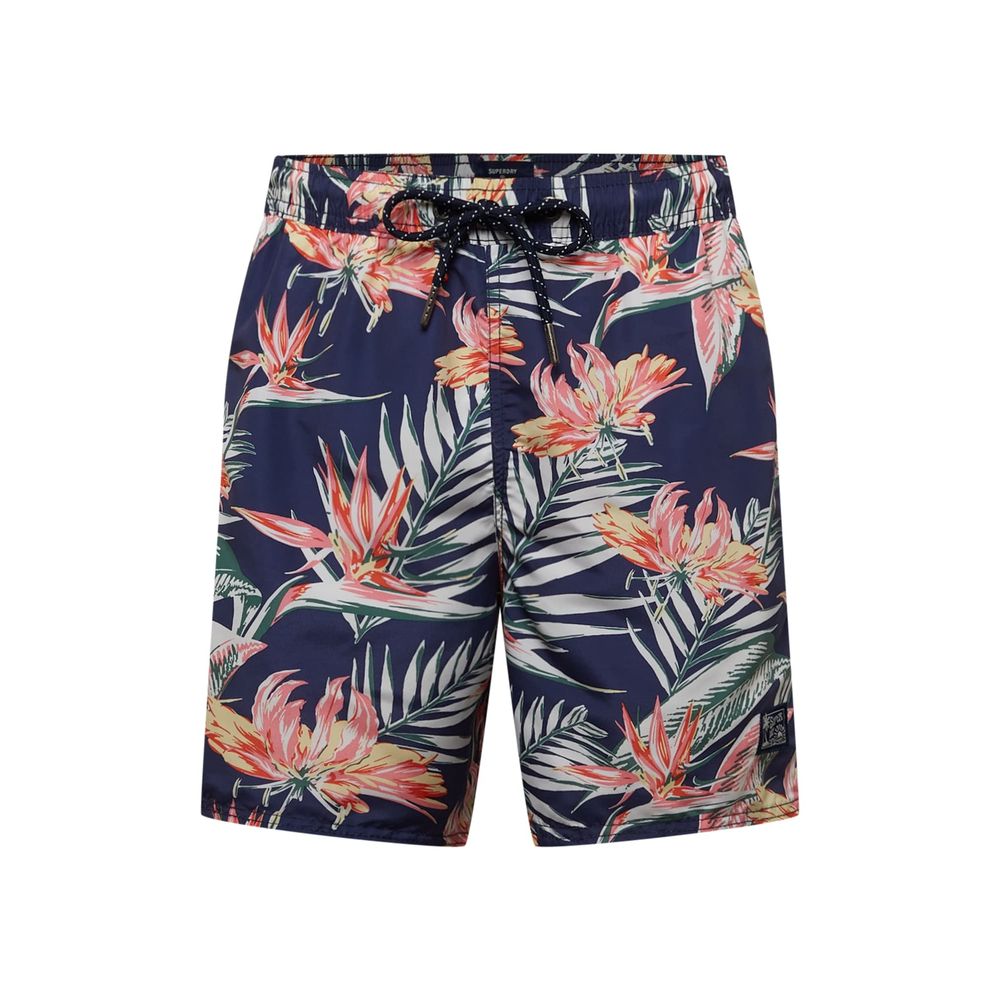 Superdry Blue Polyester Swim Shorts Superdry