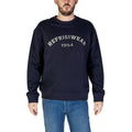 Refrigiwear Blue Cotton Sweatshirt Refrigiwear