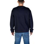 Refrigiwear Blue Cotton Sweatshirt Refrigiwear