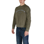 Refrigiwear Green Cotton Sweatshirt Refrigiwear