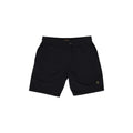 Refrigiwear black cotton Bermuda shorts with a relaxed fit, featuring front pockets and a casual style for comfortable summer wear.