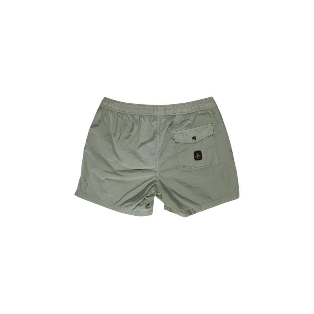 Refrigiwear Green Nylon Swim Shorts Refrigiwear