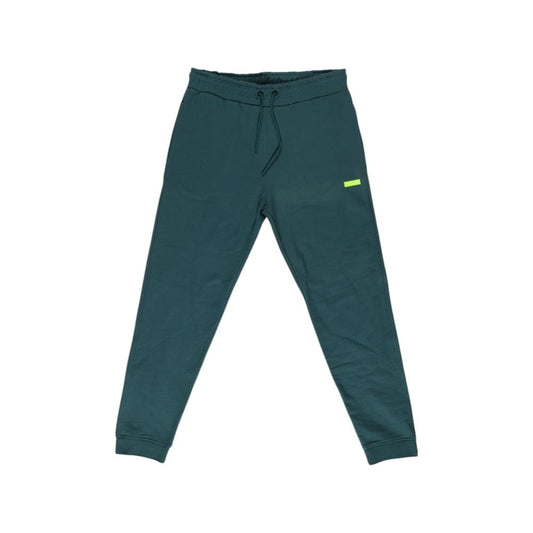 Refrigiwear Black Cotton Joggers Workout Pants Refrigiwear