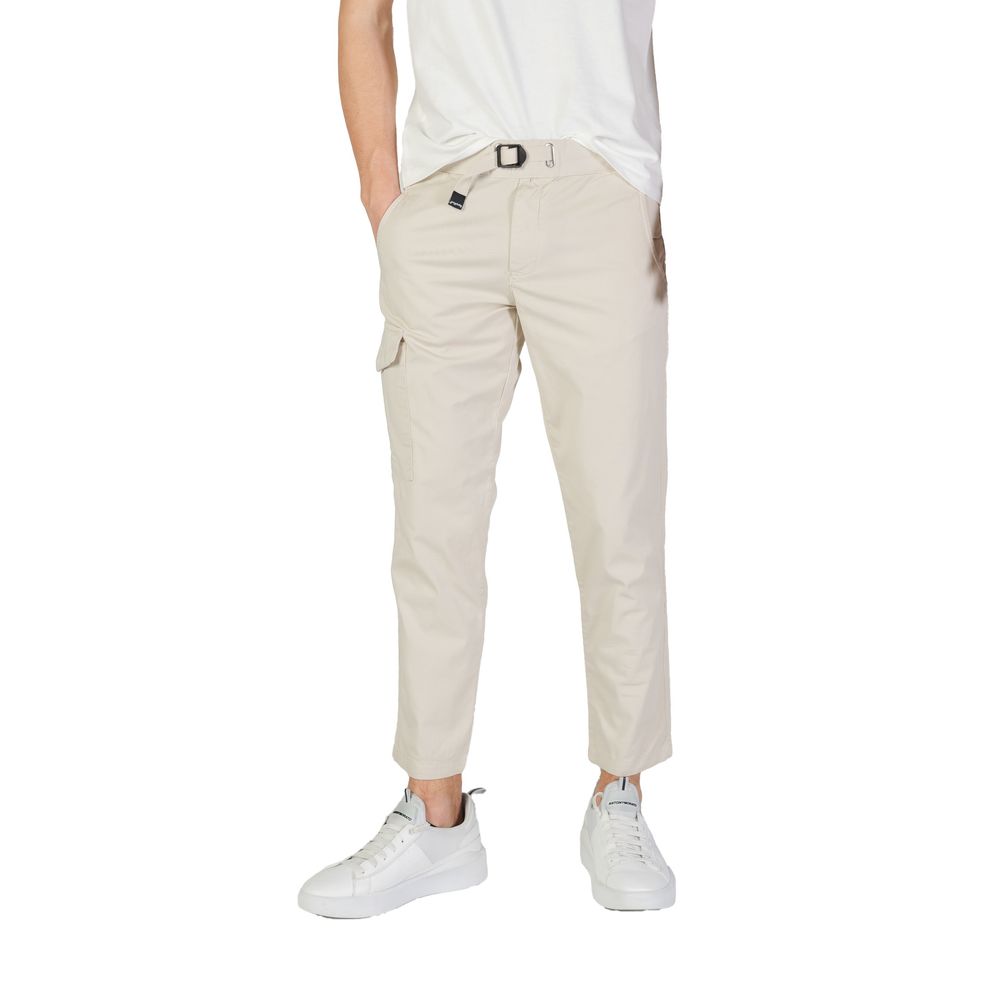 Refrigiwear Beige Cotton Cargo Pants Refrigiwear