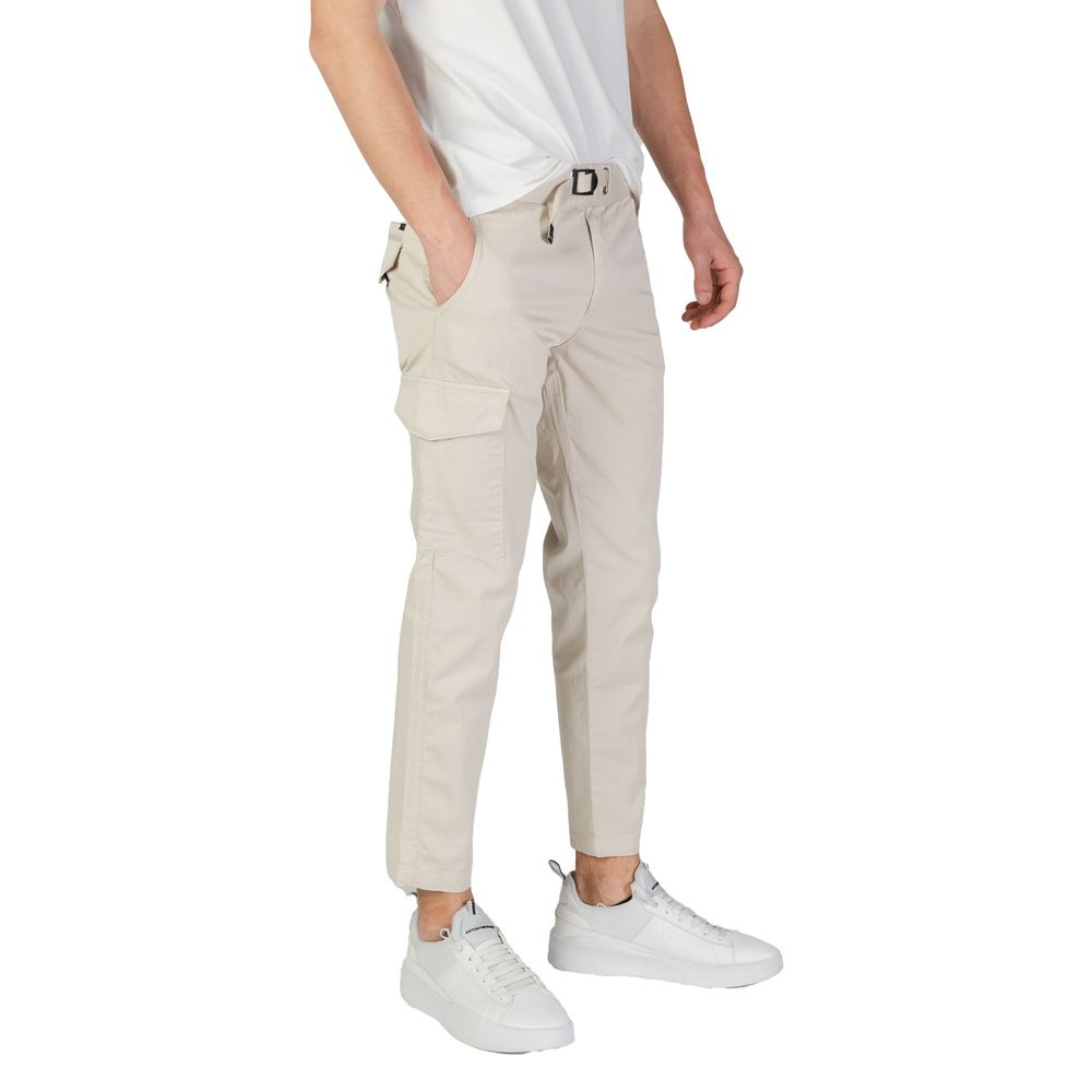 Refrigiwear Beige Cotton Cargo Pants Refrigiwear