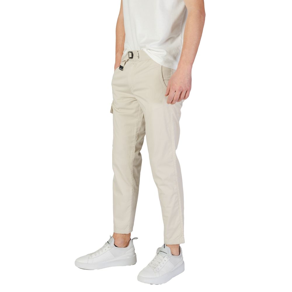Refrigiwear Beige Cotton Cargo Pants Refrigiwear