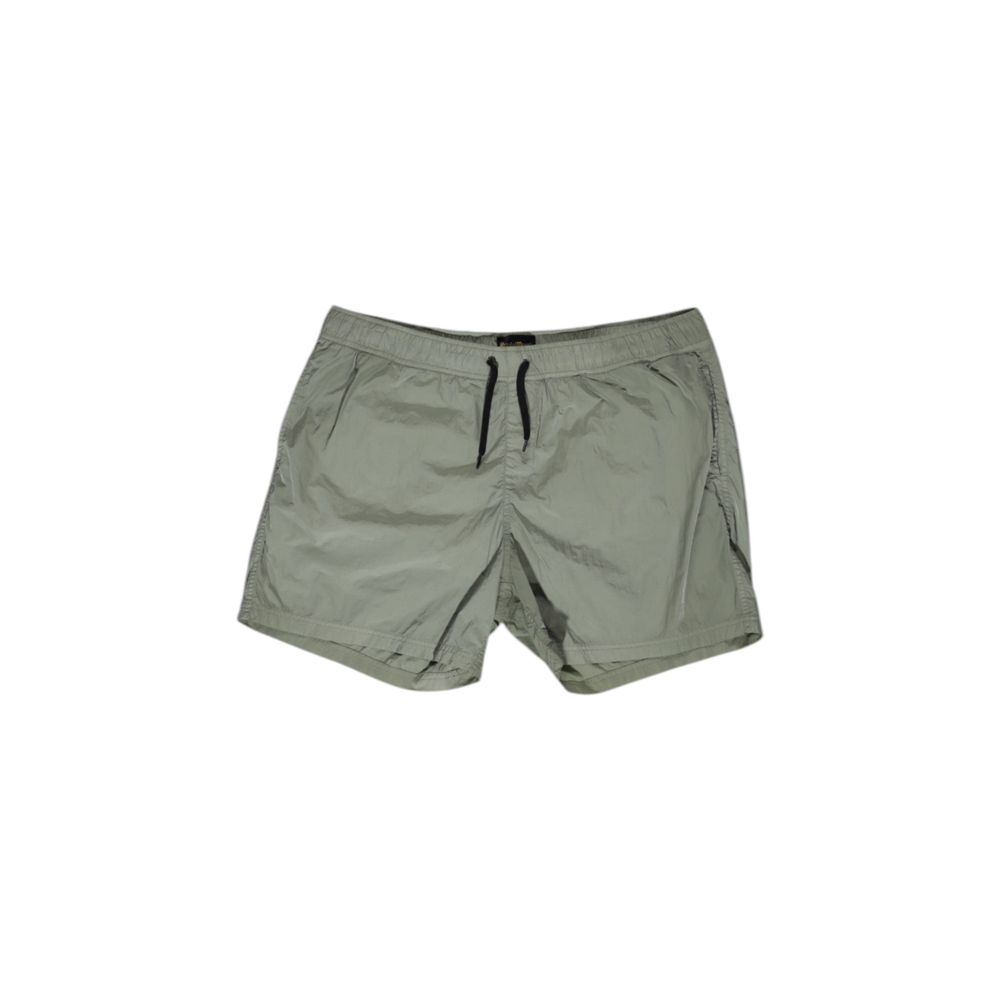 Refrigiwear Green Nylon Swim Shorts Refrigiwear